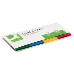 Samolepicí záložky Q-Connect - foliové, mix barev