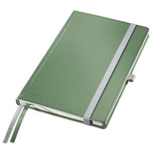 Zápisník Leitz Style - A5, čtverečkovaný, zelenkavý, tvrdé desky