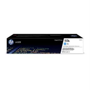 Toner HP 117A, W2071A, 700 str. , azurový - originální