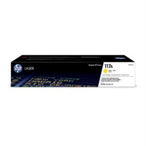 Toner HP 117A, W2072A, 700 str. , žlutý - originální