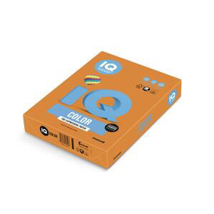 Barevný papír IQ A4 - oranžový OR43, 80g/m2, 500 listů