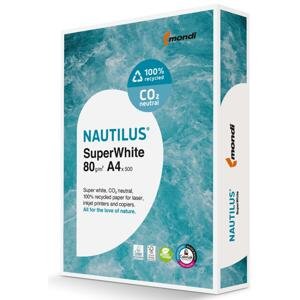 Nautilus Recyklovaný papír Nautilus Superwhite - A4, zářivě bílá, 80 g/m2, CIE 150, 500 listů