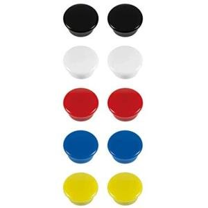 Westcott Sada barevných magnetů - 15 mm, mix barev, 10 ks