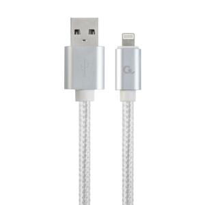 Gembird Datový kabel Gembird USB 2.0 - Lightning (IP5 a vyšší) nabíjecí a synchronizační kabel, opletený, 1,