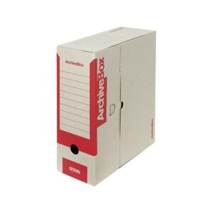 Archivační krabice Emba - červené, 11 x 33 x 26 cm, 1 ks