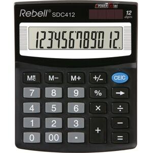 Stolní kalkulačka Rebell SDC412 - 12-míst, nakl. displej