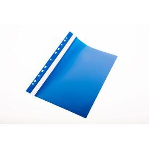 Závěsné plastové rychlovazače - A4, modré, 10 ks