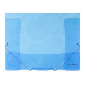 Neo Colori Desky na dokumenty s chlopněmi a gumičkou Neo Colori - A4, modré