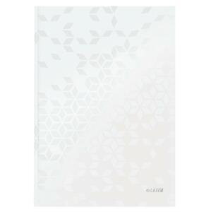 Zápisník Leitz WOW - A4, linka, bílý