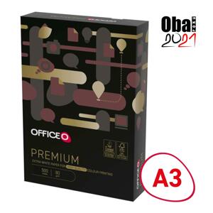 Kancelářský papír OFFICEO Premium A3 - 80 g/m2, CIE 170, 500 listů