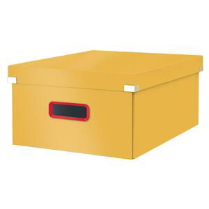 Box Click & Store Leitz Cosy - velikost L (A3), žlutý