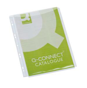 Euroobaly U na katalogy Q-Connect - A4, PP, 200 mic, 5 ks