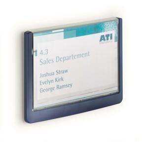 Durable Informační štítek CLICK SIGN - 149 x 105,5 mm, modrý