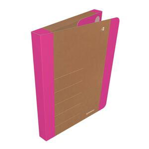 Box na spisy Donau Life - A4, 3 cm, růžový
