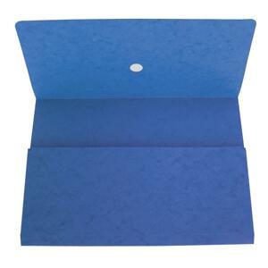 HIT Office Prešpánová odkládací kapsa na dokumenty A4 - modrá, 1 ks