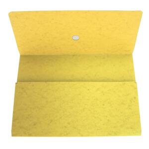 HIT Office Prešpánová odkládací kapsa na dokumenty A4 - žlutá, 1 ks