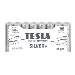 Tesla Alkalické baterie Tesla SILVER+ - 1,5V, LR6, typ AA, 24 ks