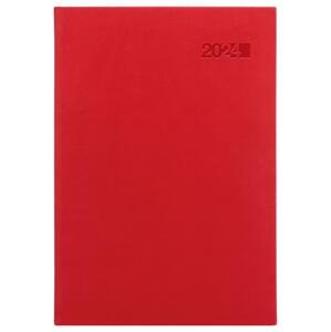 Týdenní diář 2023 Viva - A5, červený, s kombinovaným kalendáriem