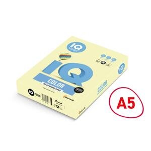 Barevný papír IQ A3 - 160 g/m2, YE23, žlutý, 250 listů