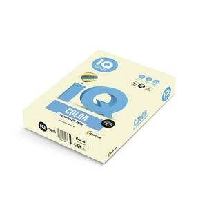 Barevný papír IQ A4 - 80 g/m2, BE66, vanilkově žlutý, 500 listů