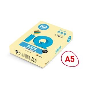 Barevný papír IQ A5 - 80 g/m2, YE23, žlutý, 500 listů