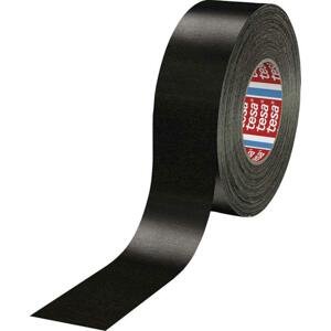 Textilní izolační pryskyřicová páska Tesa - černá, 50 mm x 50 m