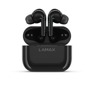 Lamax Bezdrátová sluchátka LAMAX Clips1 - s dobíjecím boxem, Bluetooth 5.1, černé