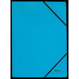 Kartonové desky s gumičkou Leitz RECYCLE - A4, ekologické, modré, 1 ks
