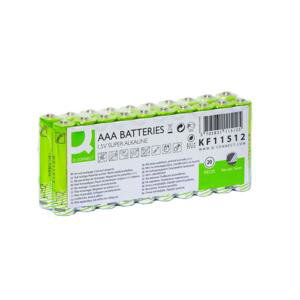 Alkalické baterie Q-Connect - 1,5V, LR03, typ AAA, eko, 20 ks
