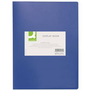 Katalogová kniha Q-Connect - A4, 30 kapes, modrá, 1 ks
