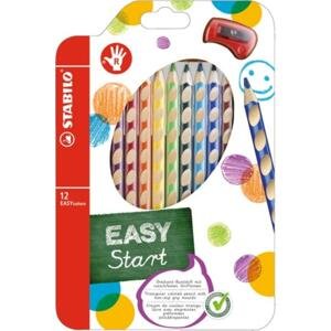 Pastelky Stabilo EASYcolors - pro praváky, ergonomické, 12 barev