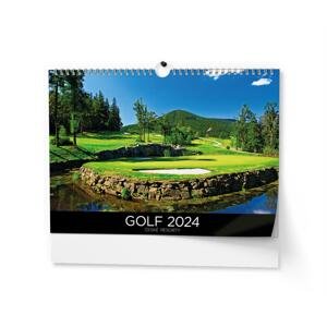 Nástěnný kalendář 2024 Golf