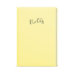 Zápisník Lamino Pastel, 13,3 x 21 cm - žlutý, linkovaný