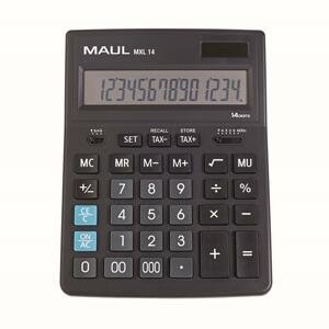 Stolní kalkulačka MAUL MC 14 - 14 míst, černá