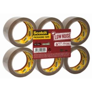 Balicí páska Scotch - hnědá, 48 mm x 50 m, nehlučné odvíjení, 1 ks