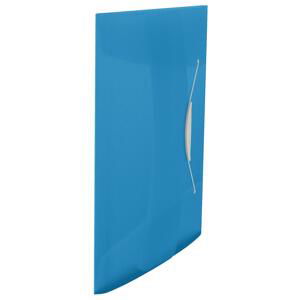 Desky na dokumenty s chlopněmi a gumičkou Esselte VIVIDA - A4, modré