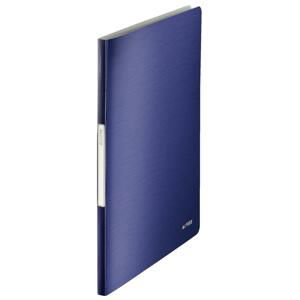 Katalogová kniha LEITZ STYLE - A4, titanově modrá, 20 kapes