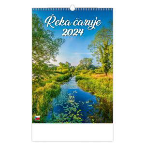 Nástěnný kalendář 2023 Řeka čaruje