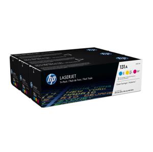 Toner HP U0SL1AM/131A,CMY - trojbalení - originální