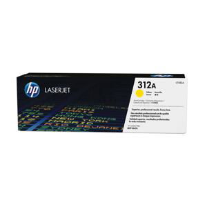 Toner HP CF382A/312A - žlutý - originální