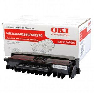 Toner OKI 01240001 - černý - originální