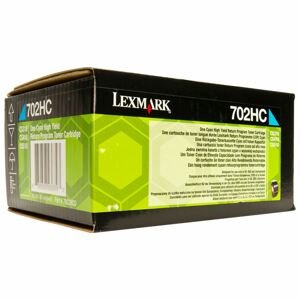 Toner Lexmark 70C2HC0 - azurový - originální
