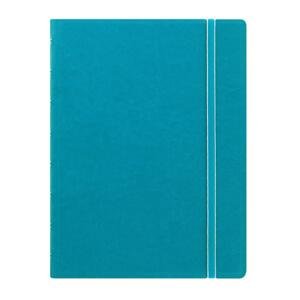 Zápisník Filofax Notebook - A5, linkovaný, tyrkysová