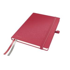 Zápisník Leitz Complete - A5, linka, červený
