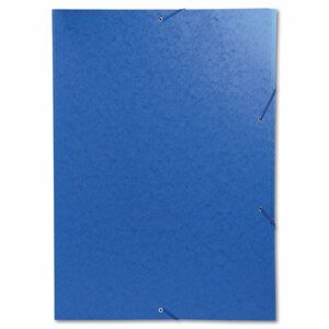 Exacompta Desky s chlopněmi a gumičkou - A3, modré