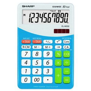 Stolní kalkulačka Sharp ELM 332 - modrá