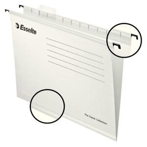 Esselte Papírové závěsné desky Pendaflex Standard, bílé, 25 ks