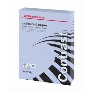 Barevný papír Office Depot Contrast - A4, šeříkově fialová, 160 g, 250 listů