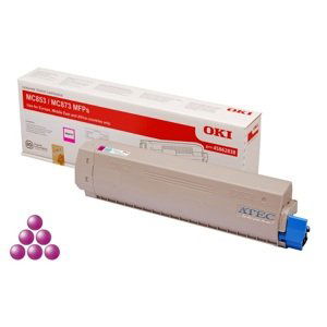 Toner OKI 45862838 - purpurová - originální