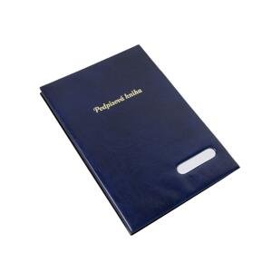 Karton P+P Podpisová kniha standard A4, modrá - Xepter